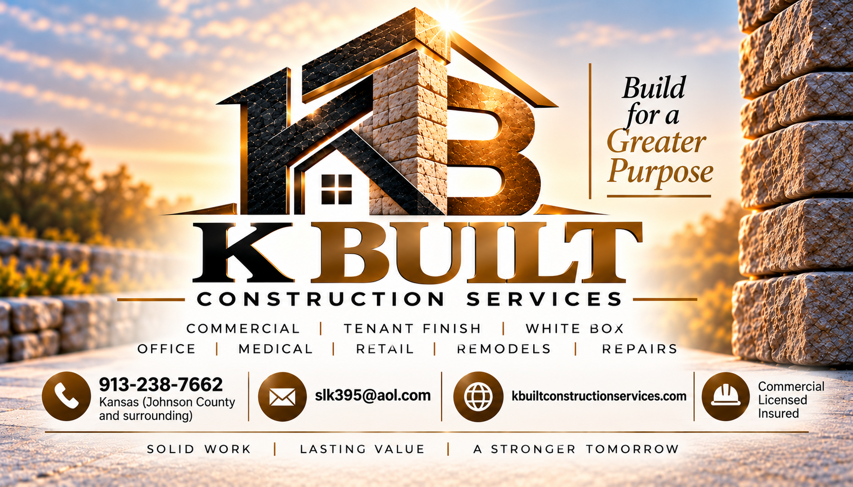 K Built Construction Services logo